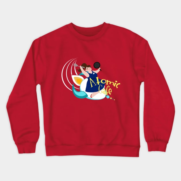 Atomic Cafe Crewneck Sweatshirt by feilan